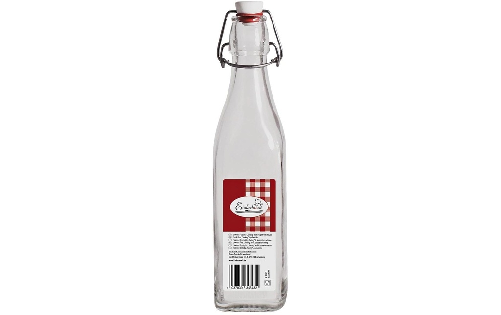 Einkochwelt Bouteilles pour conserves Swing 500 ml