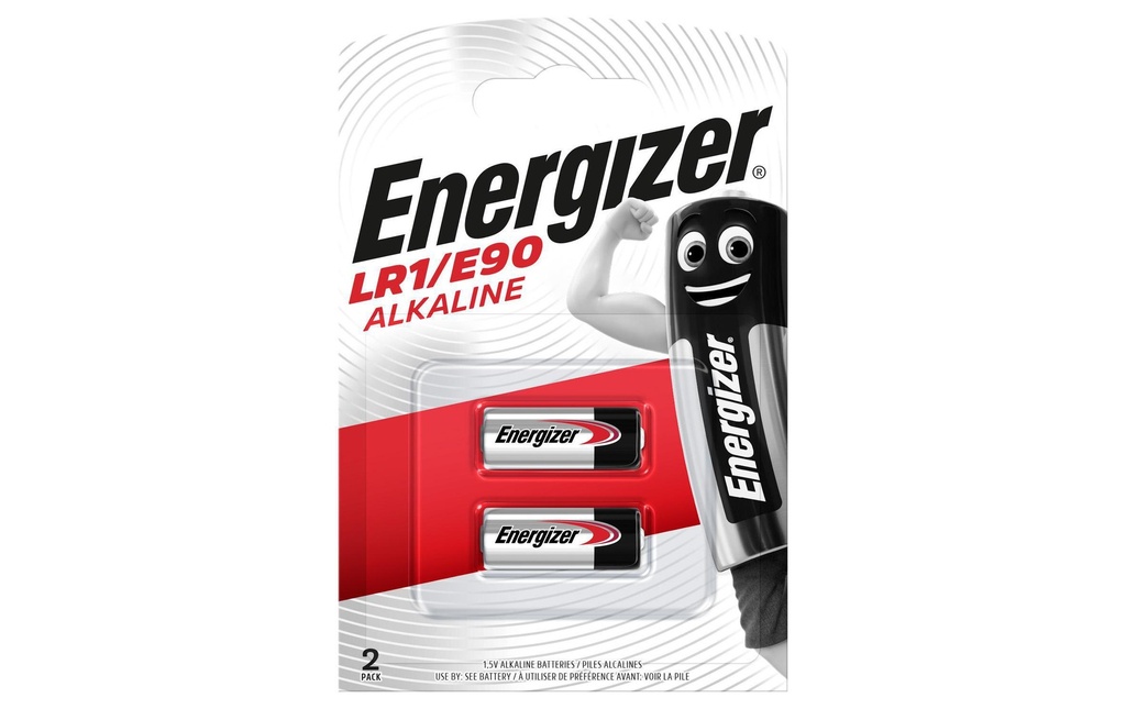 Energizer Pile Alkaline LR1 / E90 , 2 Pièce/s