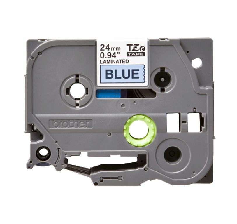 P-TOUCH Ruban P-Touch 24mm bleu-noir