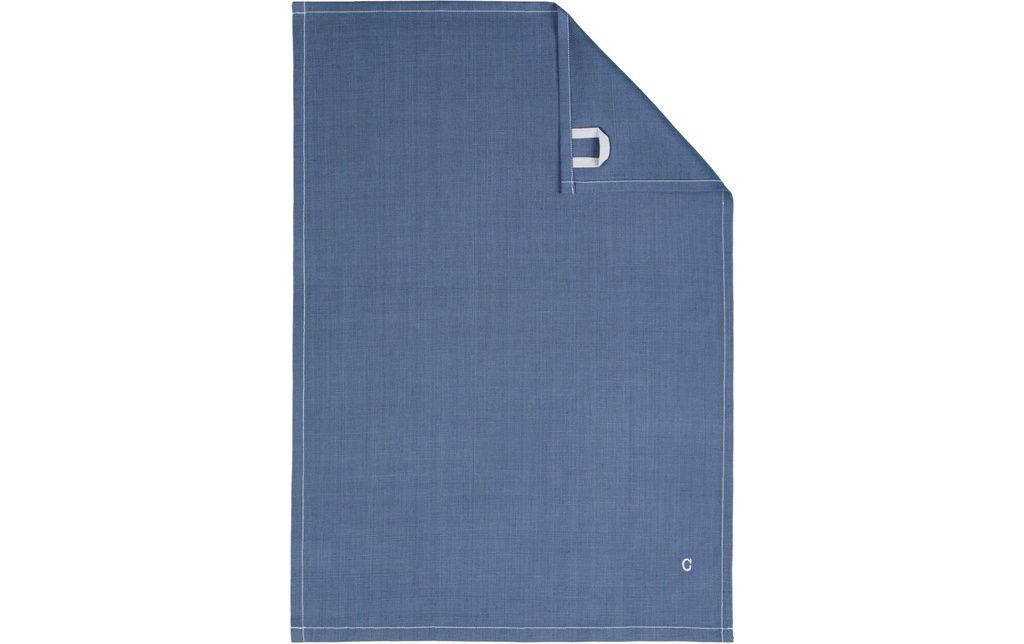 Cawö Torchon pour la vaisselle Solid bleu nuit