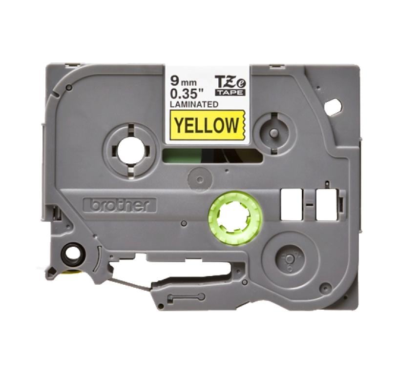 P-TOUCH Ruban P-Touch 9mm jaune-noir