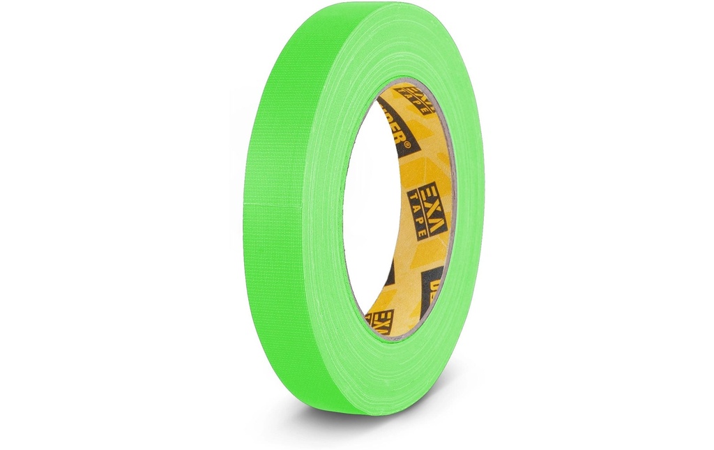 Defender Bande de tissu Exa-Tape 19 mm x 25 m, Vert fluo