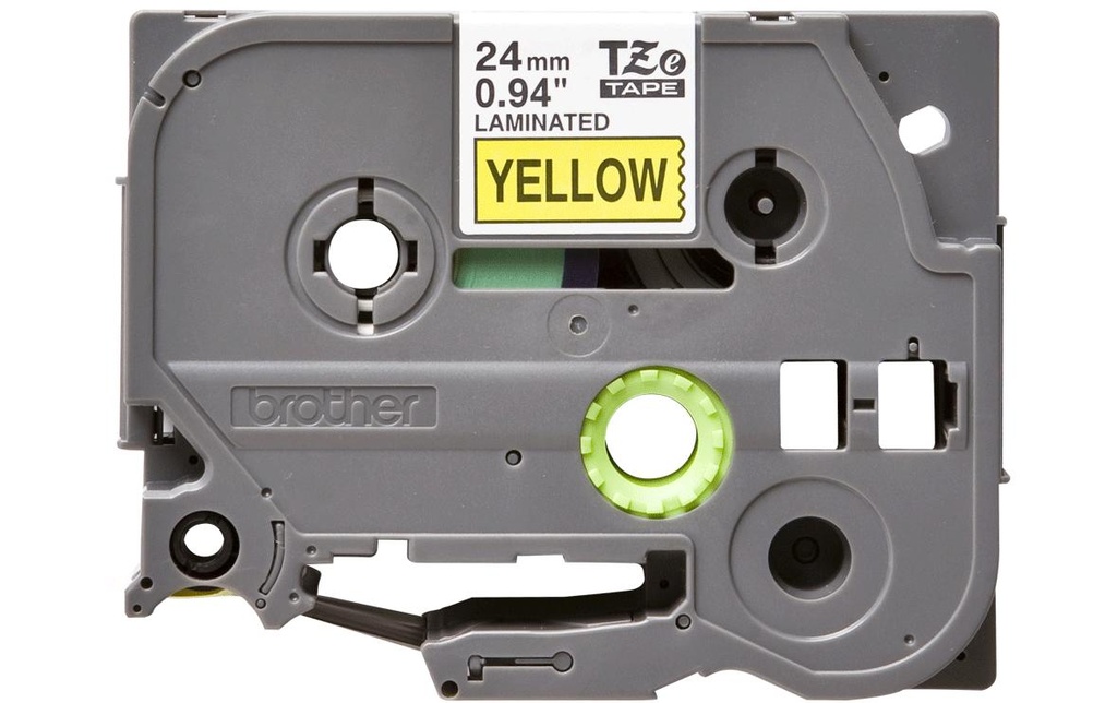 P-TOUCH Ruban P-Touch 24mm jaune-noir