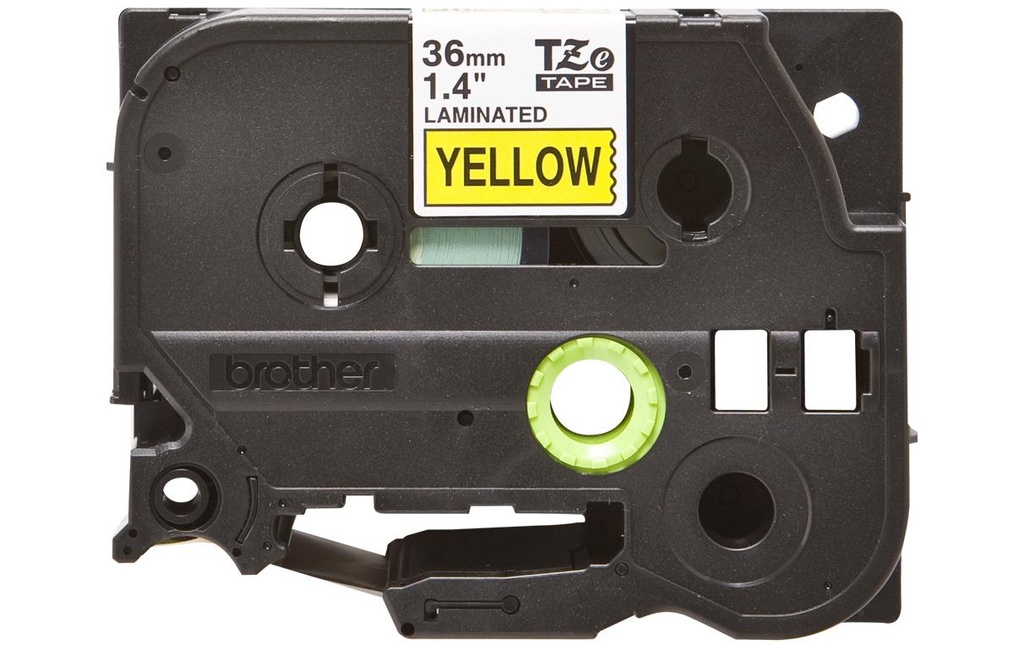 P-TOUCH Ruban P-Touch 36mm jaune-noir