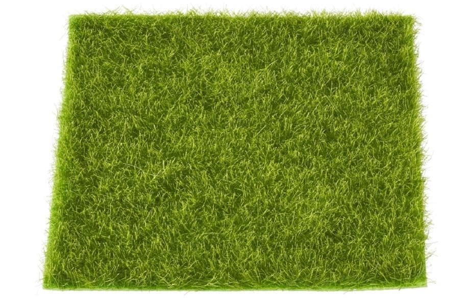 HobbyFun Mini ustensiles Tapis d'herbe 14 x 14 cm