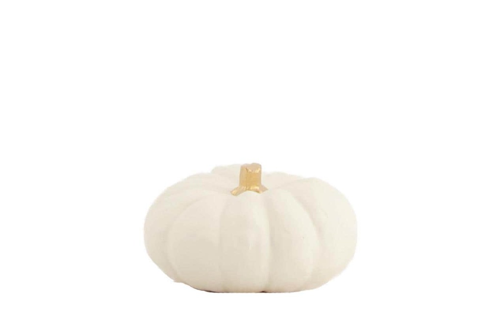 CHALET Présentoir Courge 8 x 3,5 cm, Blanc