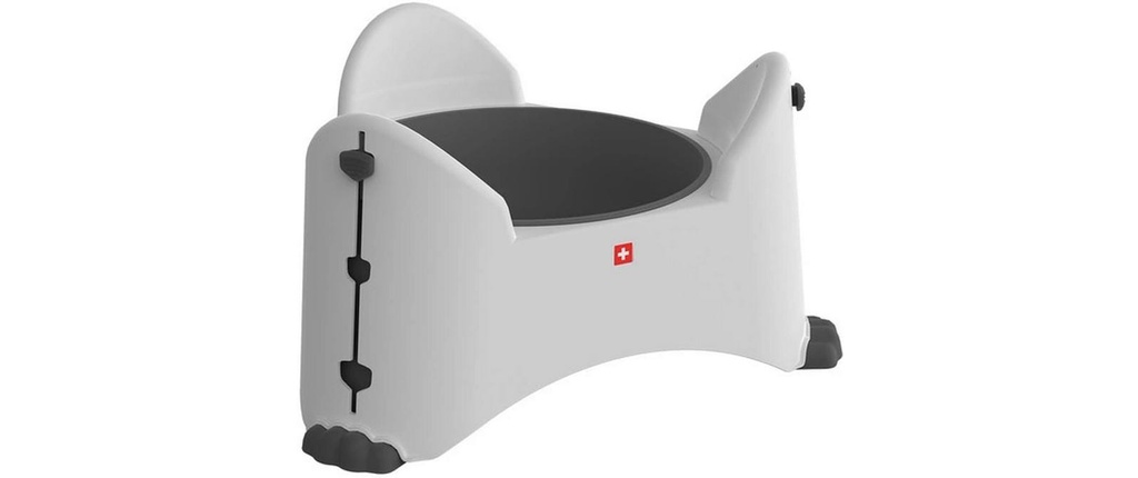 Rotho Mangeoire réglable Sammy, 1.02 l, Blanc