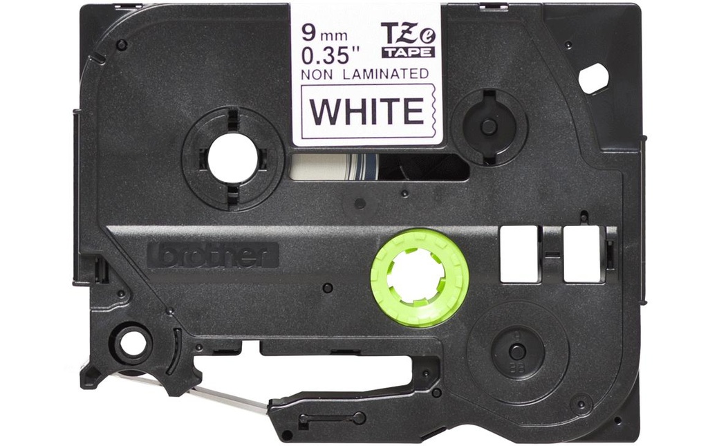 P-TOUCH Ruban P-Touch 9mm blanc-noir