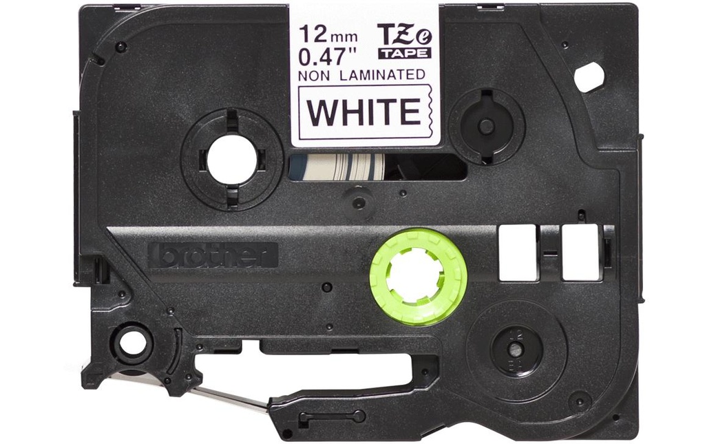 P-TOUCH Ruban P-Touch 12mm blanc-noir