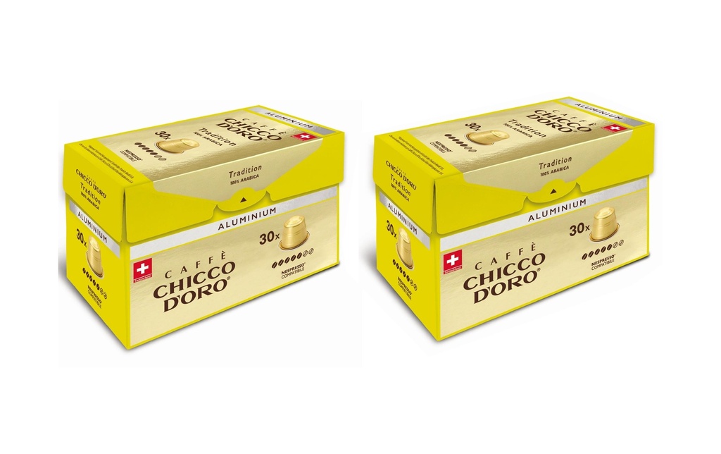 Chicco d'Oro Capsules de café Tradition 100% Arabica 60 pièces