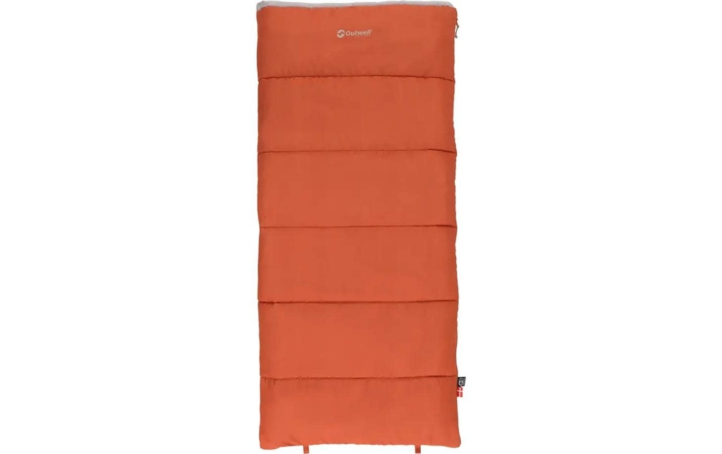 Outwell Sac de couchage pour enfant Champ Kids 130 cm, rouge