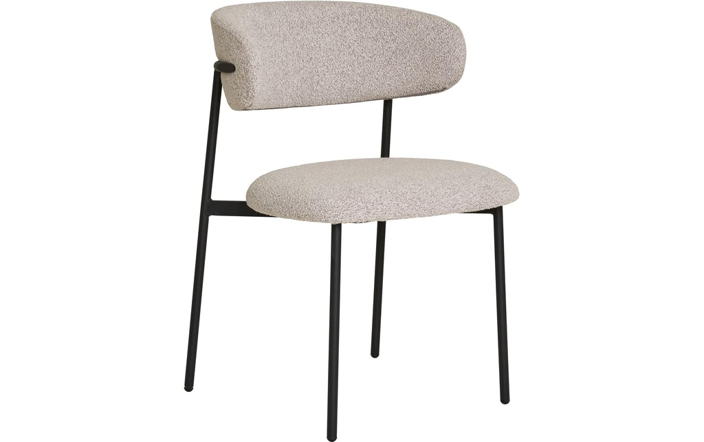 House Nordic Chaise Mira 2 pièces, 80 x 55 cm, Beige