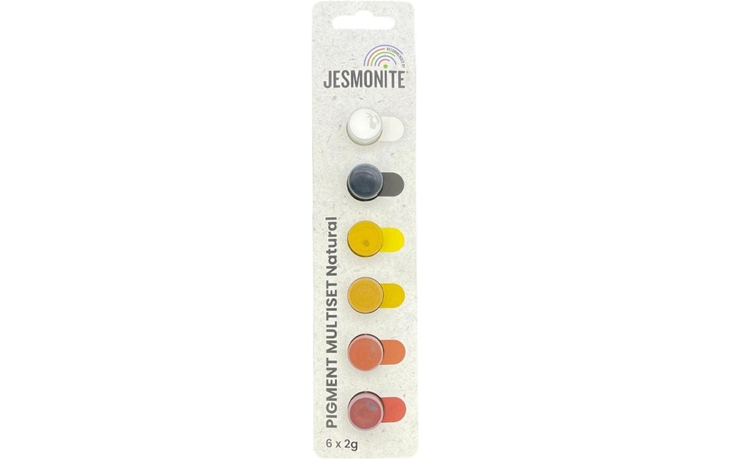 Jesmonite Pigments 6 x 2 g, Natural