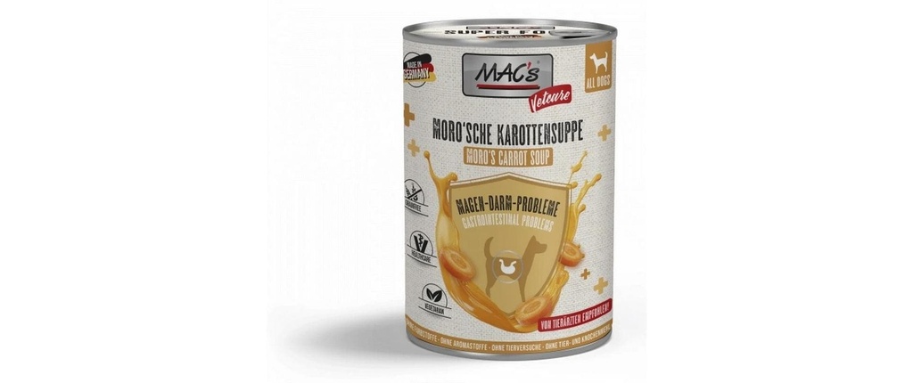 MAC's Vetcare Soupe de carottes de Moro