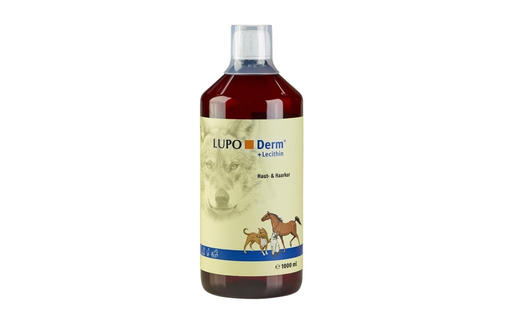 Luposan Supplément alimentaire pour chiens Derm, 1000 ml