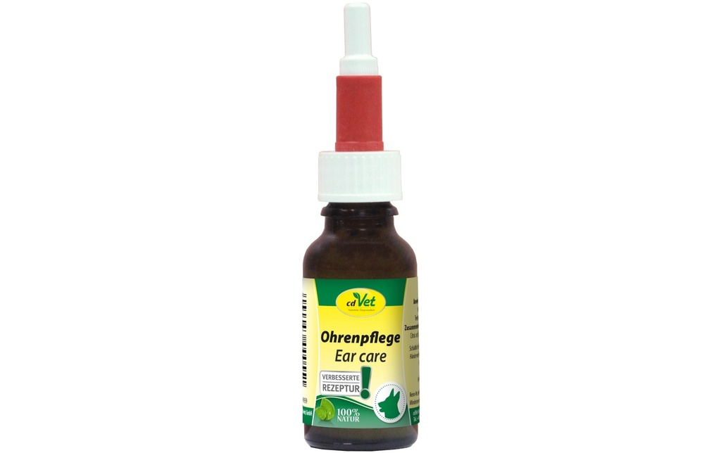 cdVet Nettoyant pour les oreilles Soins des oreilles, 20 ml