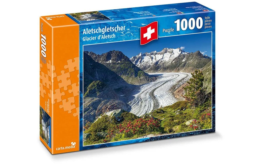 Carta.Media Puzzle Glacier d'Aletsch