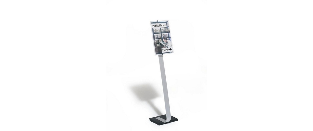 DURABLE Supports au sol Crystal Sign A3