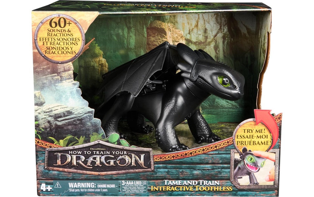 Spinmaster Dragons Krokmou interactif