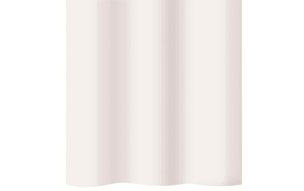 diaqua® Rideau de douche Basic 180 x 180 cm, Blanc