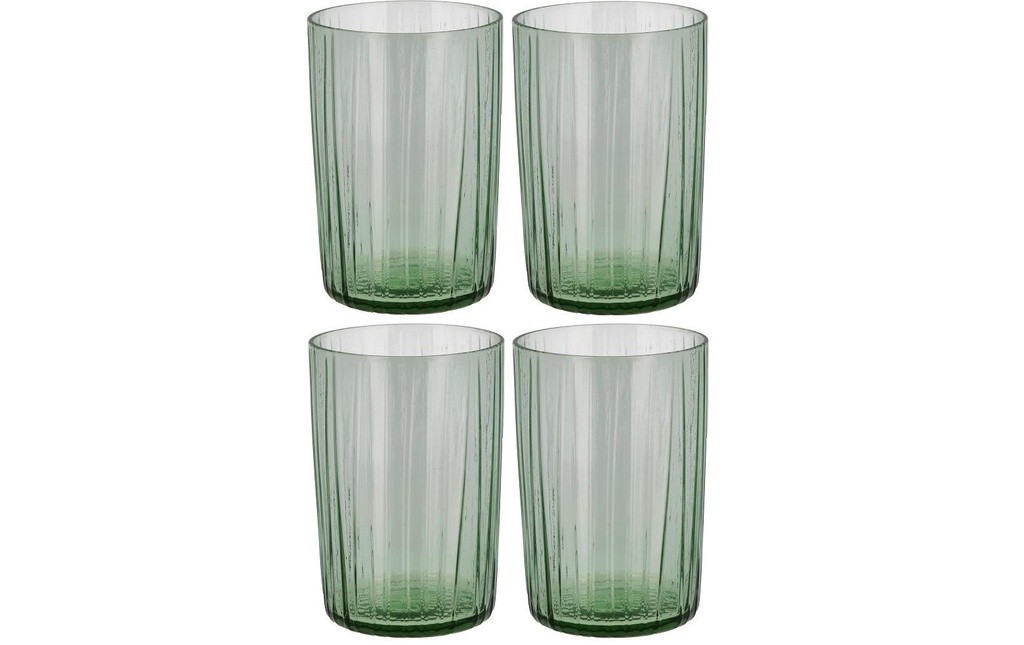 Bitz Verre Kusintha 280 ml, 4 Pièce/s, Vert