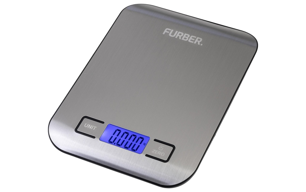 FURBER Balance de cuisine USB Argenté