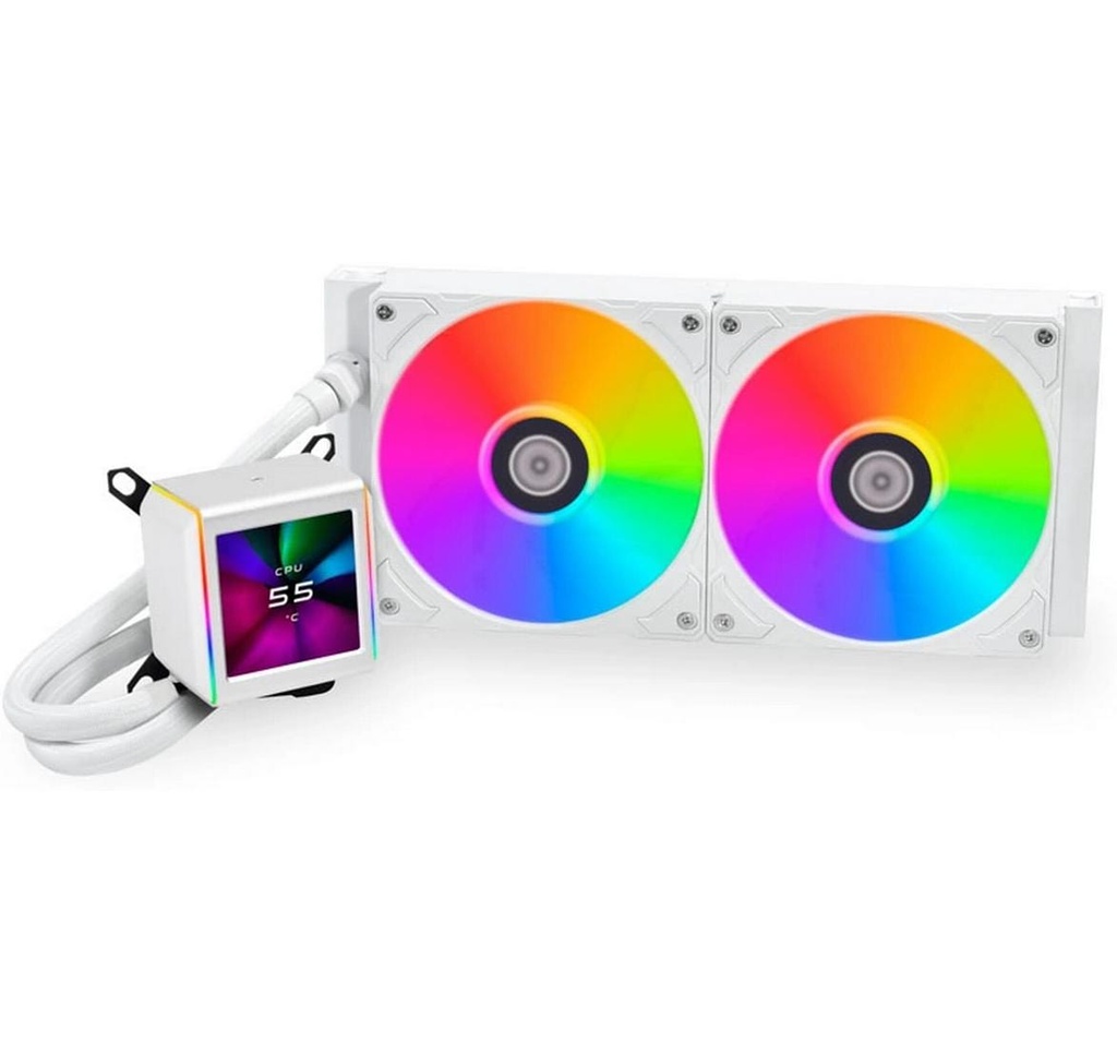 Lian Li Refroidissement à eau Galahad II LCD 280 Blanc