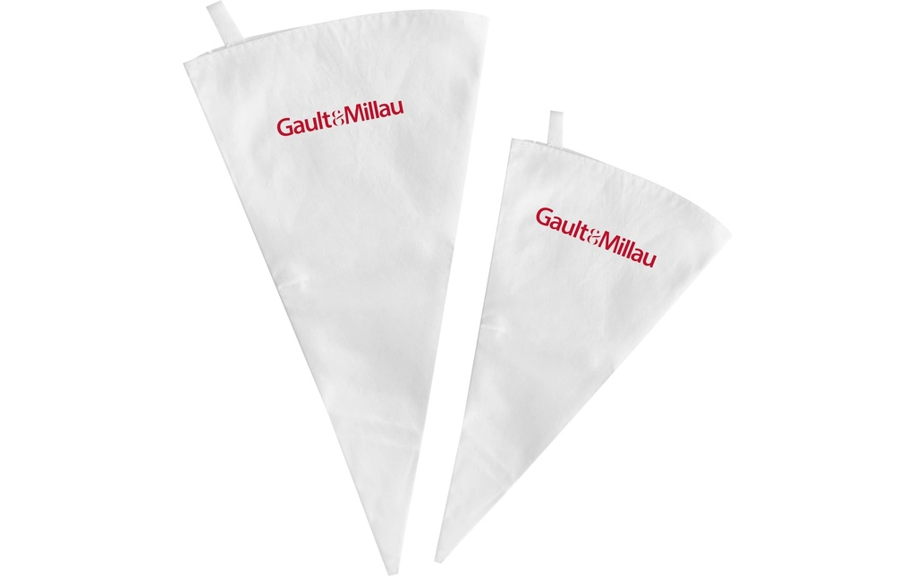 Gault Millau Poche à douilles 2 pièces Blanc