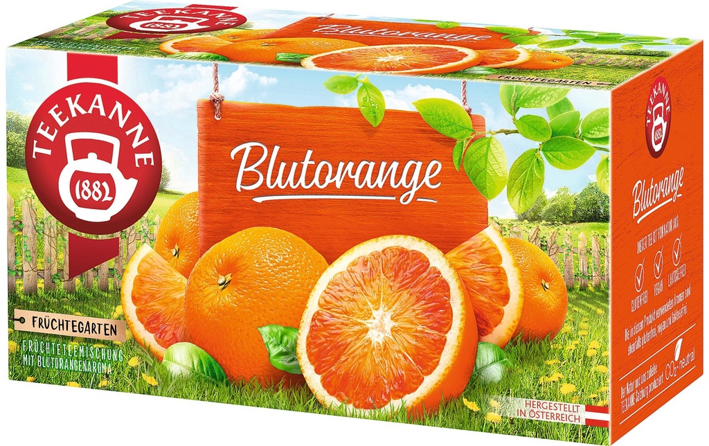 Teekanne Sachet de thé Orange sanguine 20 sachets, 60g