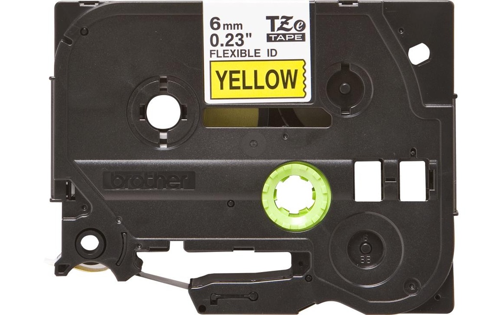 P-TOUCH Ruban P-Touch 6mm jaune-noir