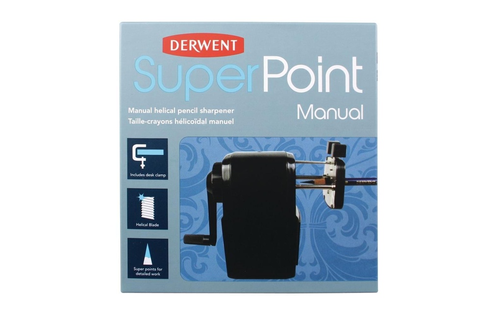 Derwent Taille-crayon manuel de bureau, Super Point