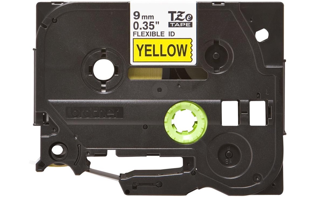 P-TOUCH Ruban P-Touch 9mm jaune-noir