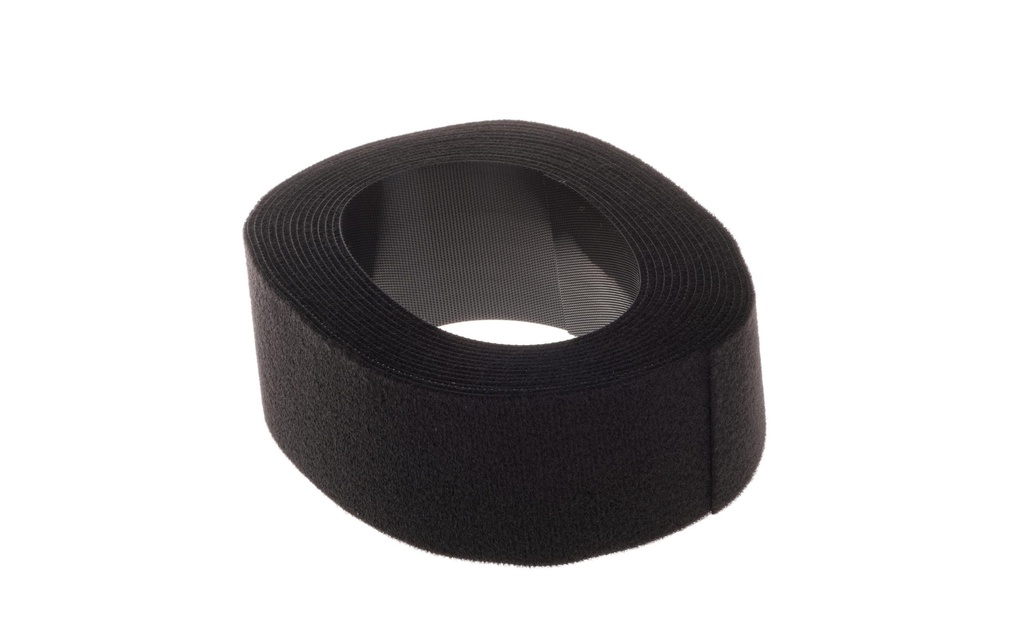 FASTECH Rouleau de bande auto-agrippante Fast Strap 50 mm x 5 m, Noir