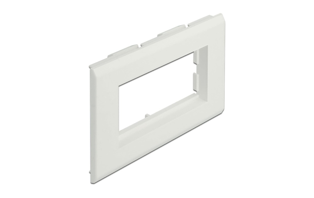 Delock Support de module Easy 45 pour goulotte d’installation 130 x 80 mm