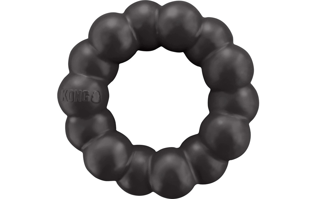Kong Jouet pour chien Extreme Ring Ø 12.5 cm, noir
