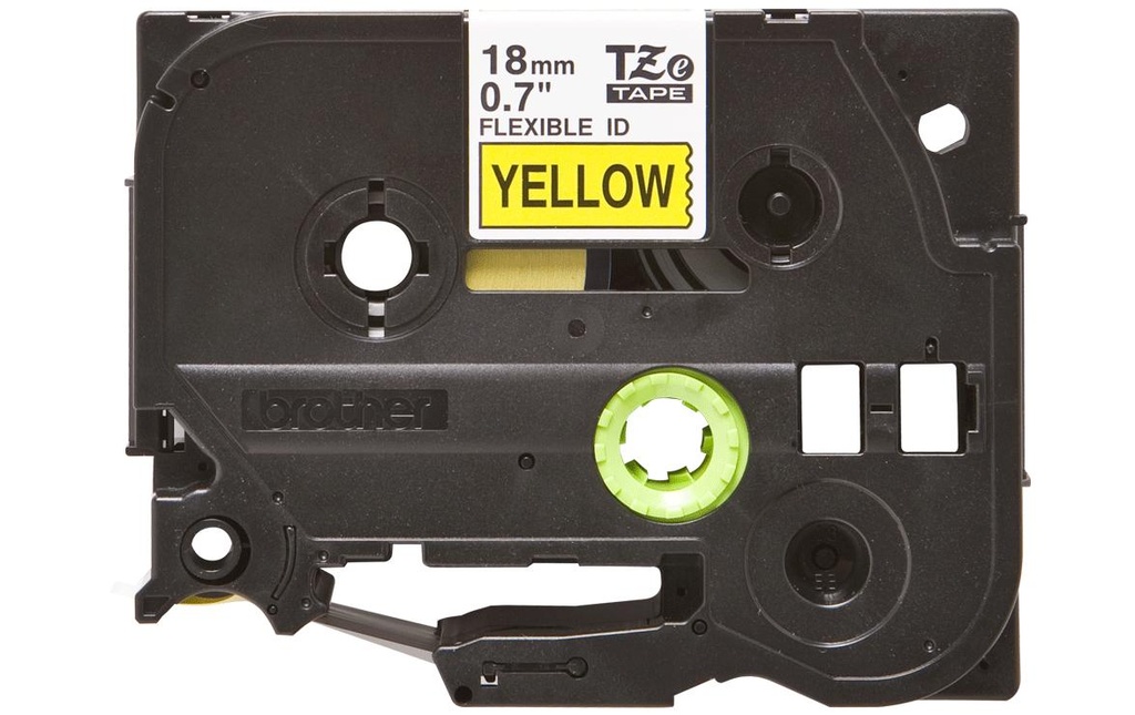 P-TOUCH Ruban P-Touch 18mm jaune-noir