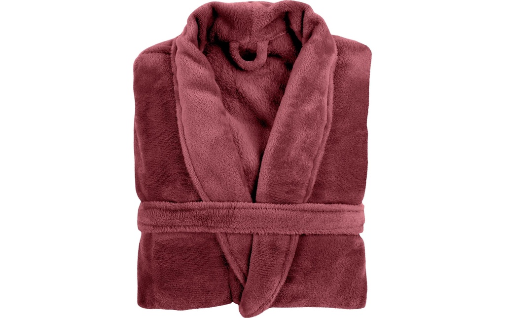 Tiseco Peignoir Cosy L/XL, Bordeaux