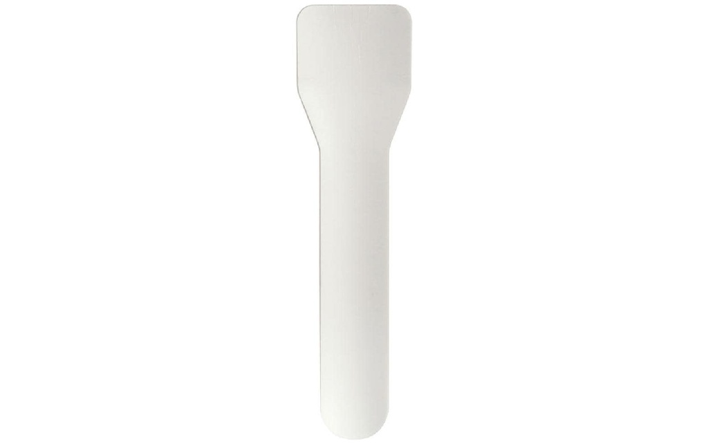 Duni Cucchiaio da gelato monouso Pluma, 9.5 cm, blanc, 100 pièces