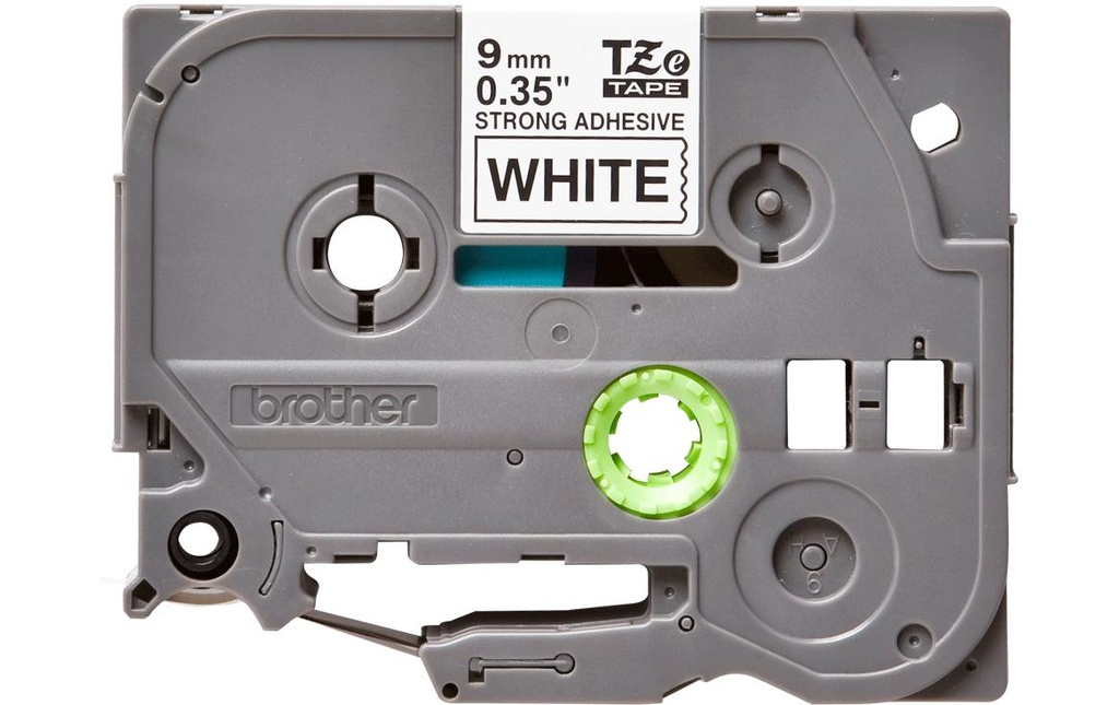 P-TOUCH Ruban P-Touch 9mm blanc-noir