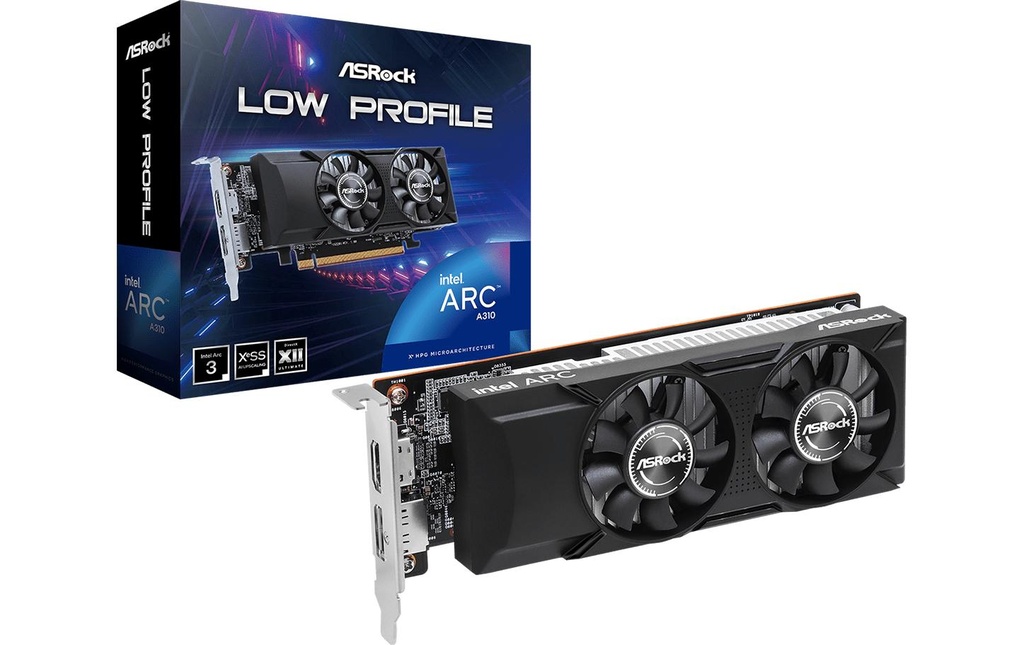 ASRock Carte graphique Arc A310 LP 4 GB
