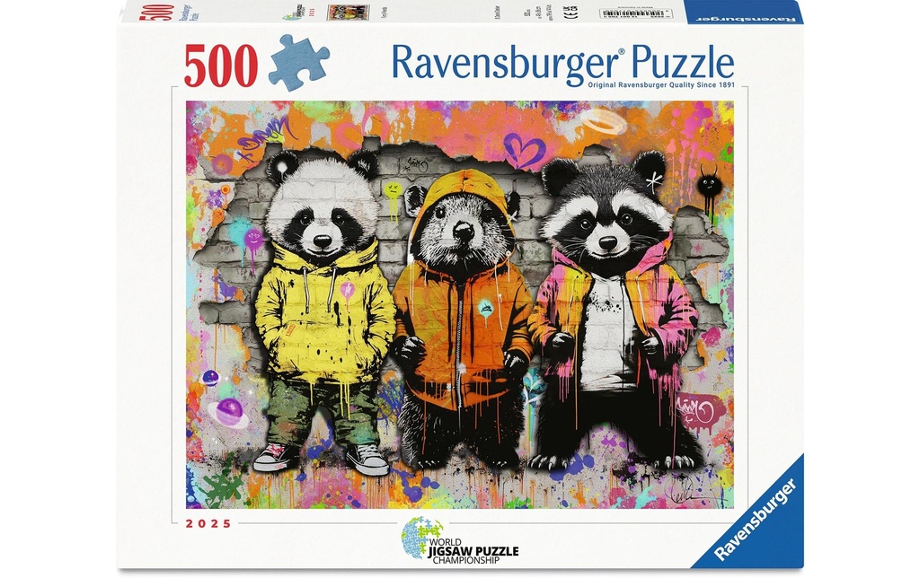 Ravensburger Puzzle Amis avec fourrure 500 pièces