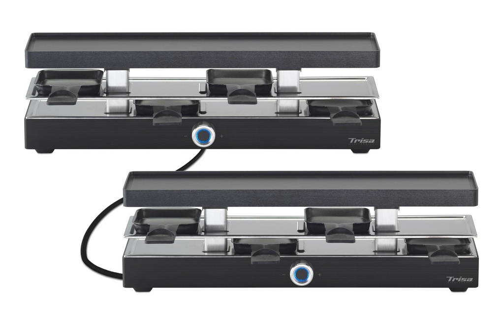 Trisa Grill à raclette Style Connect 8 personnes
