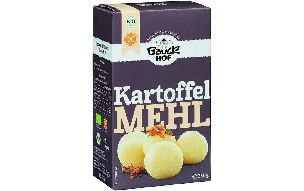 Bauck Mühle Bio  Farine de pomme de terre Amidon 250 g
