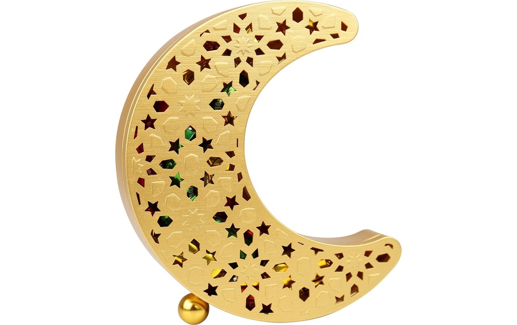 Windel Candy Boîte métallique demi-lune remplie de chocolat 97 g