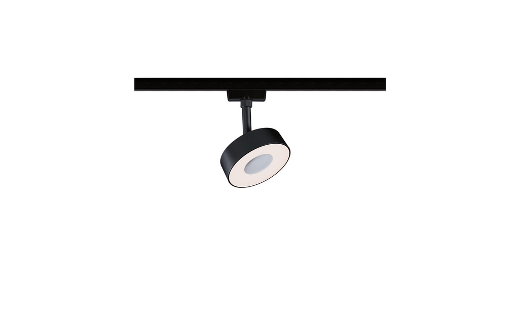 Paulmann URail LED Circle Spot individuel 210 lm, 5W, noir