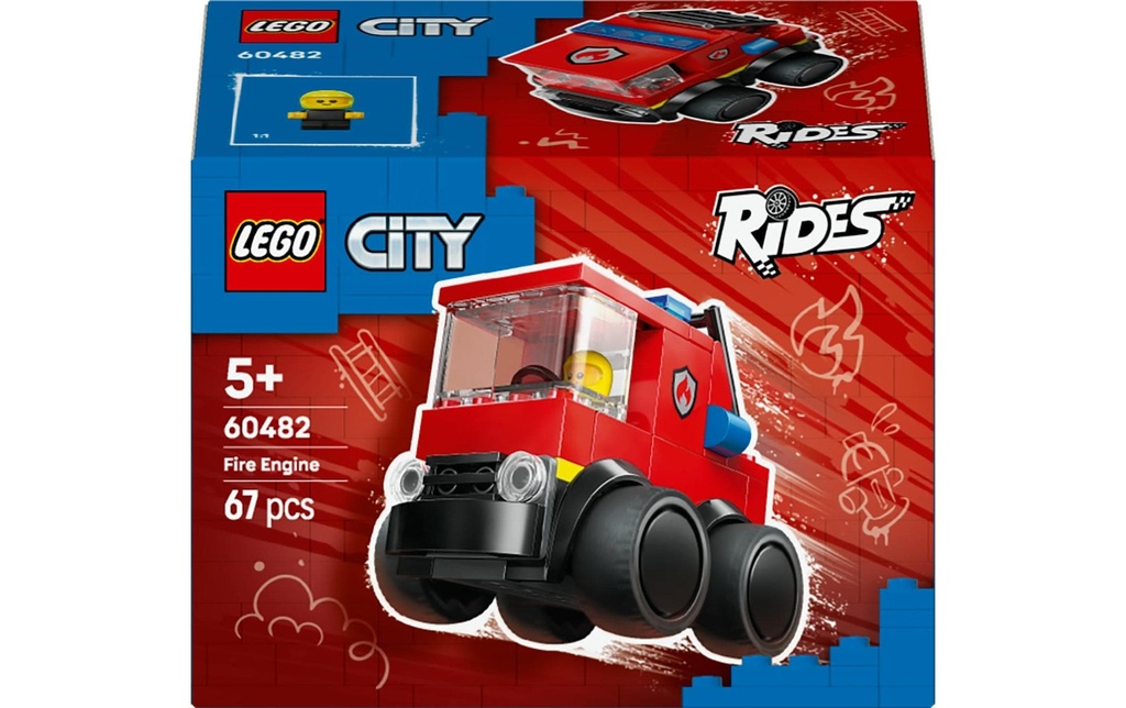 LEGO® City Véhicules – Le camion de pompiers 60482