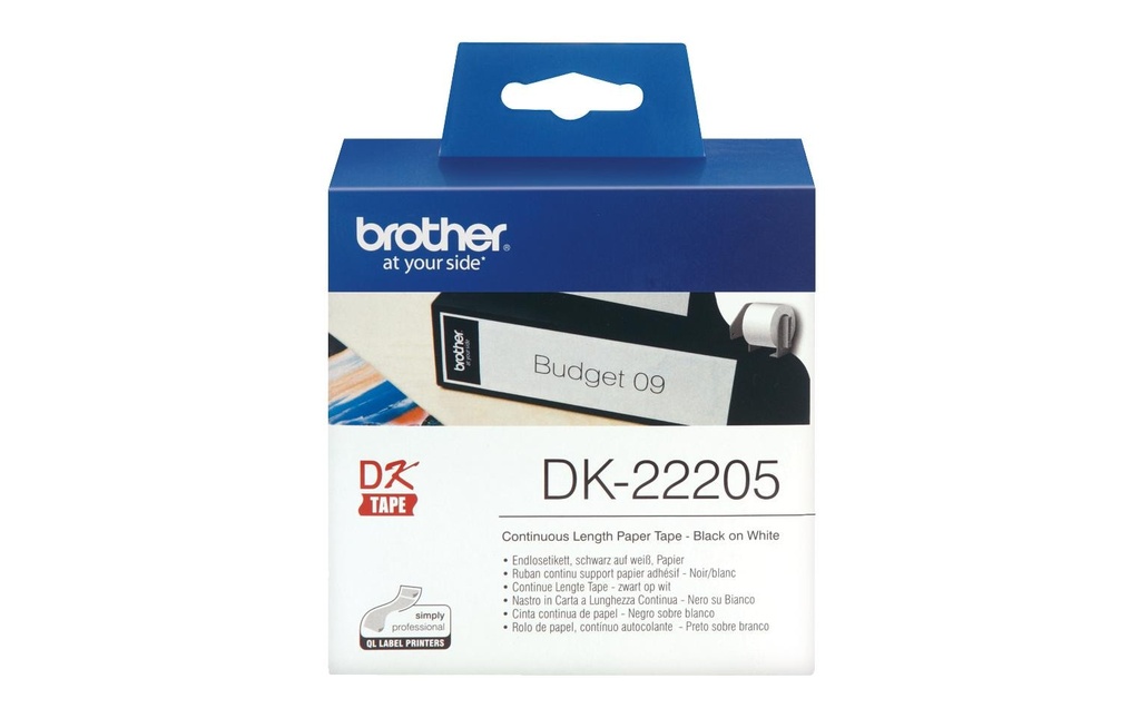 BROTHER Brother étiqu.cont.62mmx30.48m