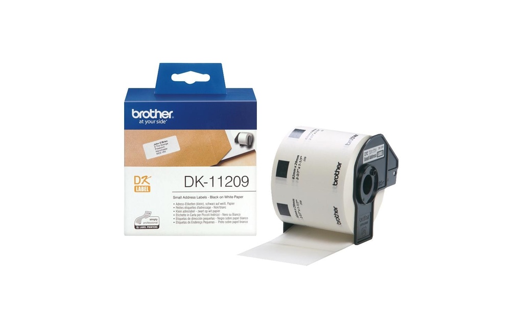 [260300209] BROTHER Brother étiqu.adresse 29x62mm (800 pces)
