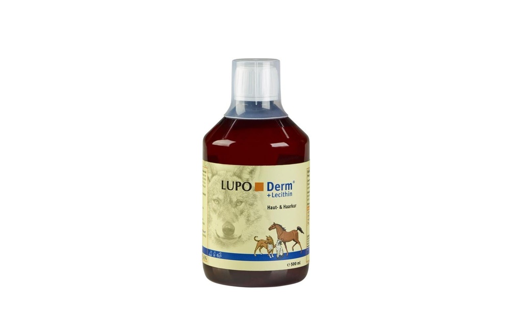 Luposan Supplément alimentaire pour chiens Derm, 500 ml