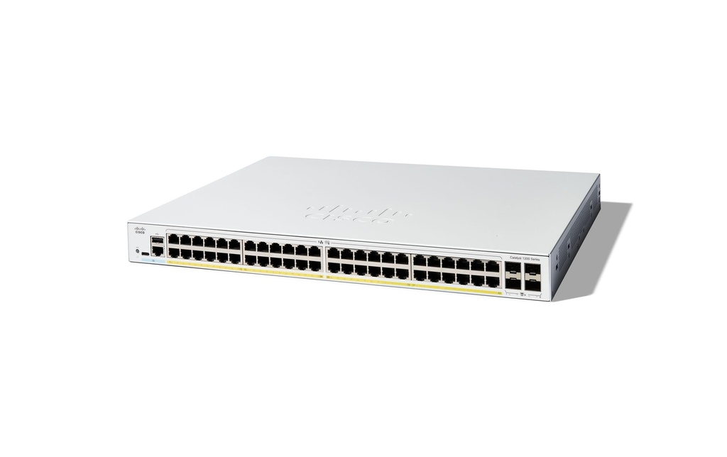 Cisco Switch Catalyst C1200-48T-4X 52 ports